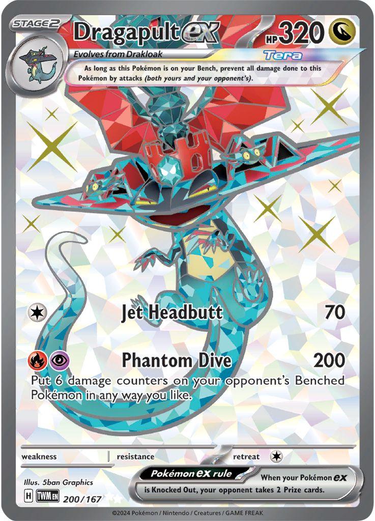 Dragapult ex [Full Art Ultra Rare] #200/167 - Twilight Masquerade