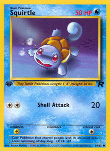 Squirtle [1st Edition] #68/82 - Team Rocket