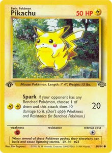 Pikachu [1st Edition] #60/64 - Jungle