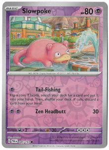 Slowpoke [Reverse Holo] #085/193 - Paldea Evolved