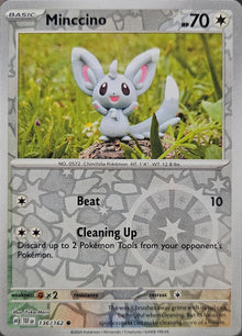Minccino [Reverse Holo] #136/162 - Temporal Forces