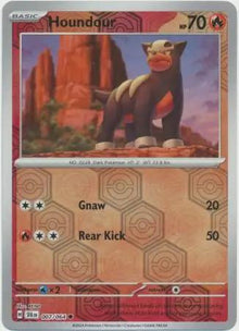 Houndour [Reverse Holo] #007/064 - Shrouded Fable