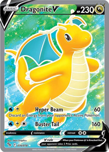 Dragonite V [Full Art Ultra Rare] #076/078 - Pokemon GO