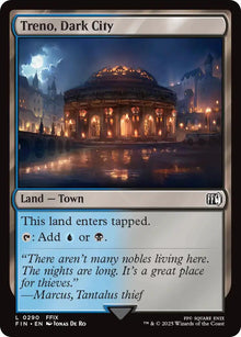 Treno, Dark City [FINAL FANTASY] Magic The Gathering [0290] Foil