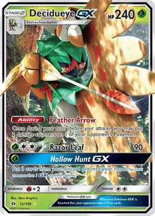 Decidueye GX [Ultra Rare] #12/149 - Sun & Moon