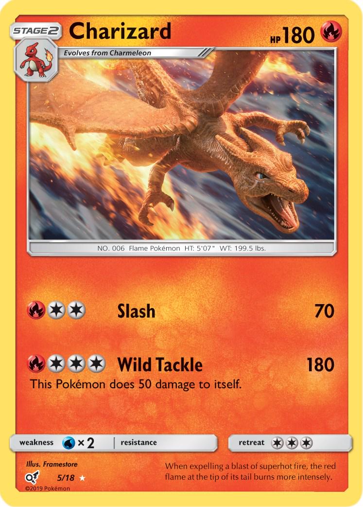 Charizard #5/18 - Detective Pikachu