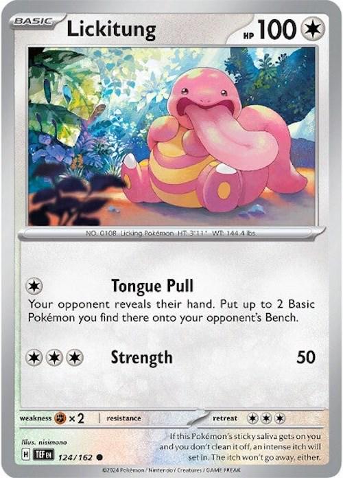 Lickitung [Common] #124/162 - Temporal Forces