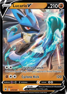 Lucario V [Ultra Rare] #078/189 - Astral Radiance