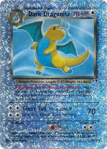 Dark Dragonite [Reverse Holo] #5/110 - Legendary Collection (Heavily Played)