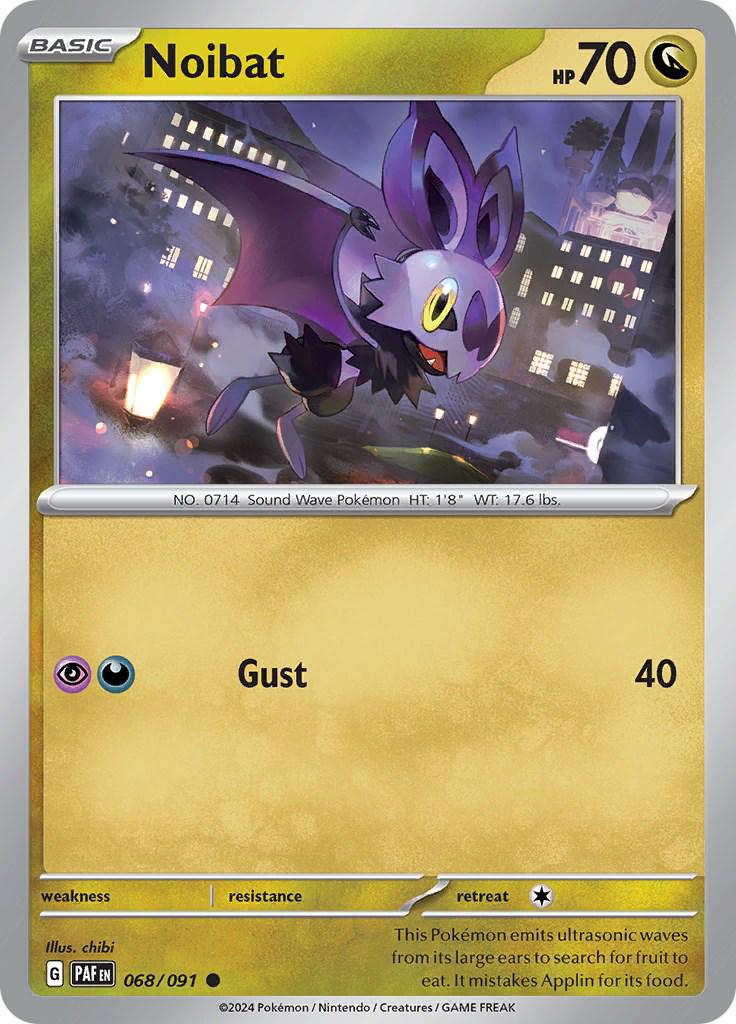 Noibat [Common] #068/091 - Paldean Fates