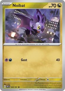 Noibat [Common] #068/091 - Paldean Fates