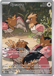 Spearow [Illustration Rare] #151/132 - Mega Evolution