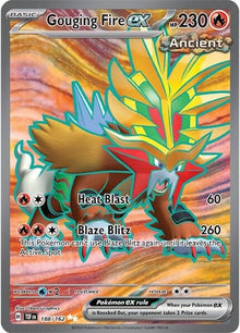 Gouging Fire ex [Ultra Rare] TEF #188/162 - Temporal Forces