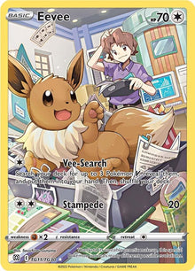 Eevee [Holo Rare] #TG11/TG30 - Brilliant Stars