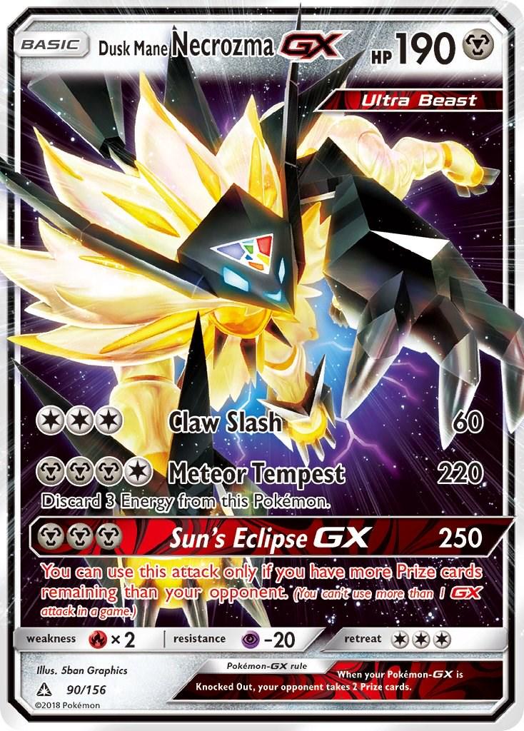 Dusk Mane Necrozma GX [Ultra Rare] #90/156 - Ultra Prism