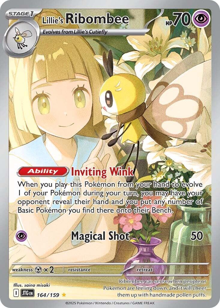 Lillie's Ribombee [Illustration Rare] #164/159 - Journey Together