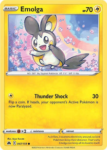 Emolga [Common] #047/159 - Crown Zenith