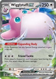 Wigglytuff ex [Double Rare] #040/165 - Pokemon 151