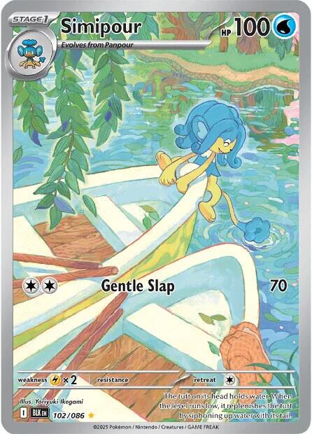 Simipour [Illustration Rare] #102/086 - Black Bolt