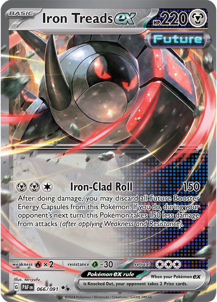 Iron Treads ex [Double Rare] #066/091 - Paldean Fates
