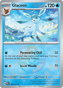 Glaceon [Master Ball] #025/131 - Prismatic Evolutions