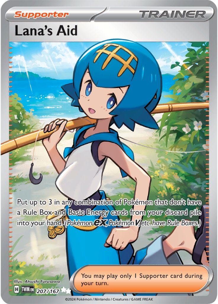 Lana's Aid [Full Art Ultra Rare] #207/167 - Twilight Masquerade
