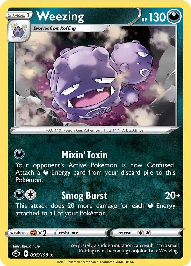 Weezing [Common] #095/198 - Chilling Reign