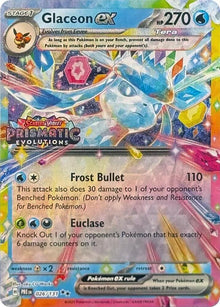Glaceon ex [Stamped] #026/131 - Prismatic Evolutions