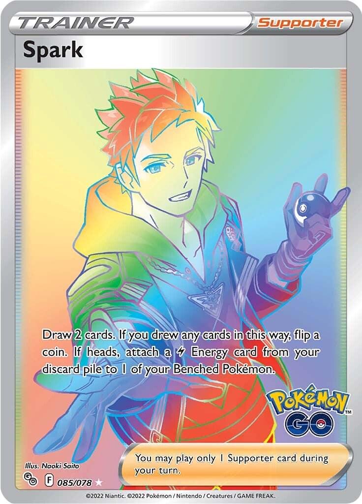 Spark [Rainbow Rare] #085/078 - Pokemon Go