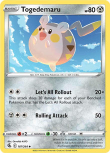 Togedemaru [Common] #187/264 - Fusion Strike