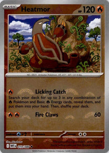 Heatmor [Poke Ball] #019/086 - White Flare