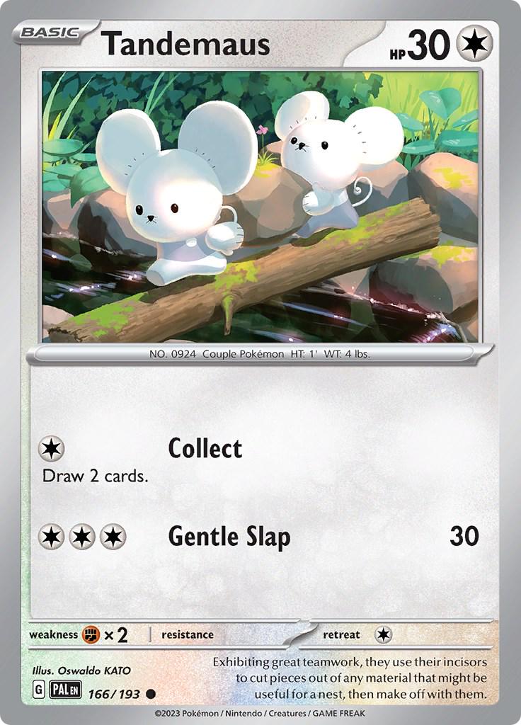 Tandemaus [Common] #166/193 - Paldea Eolved