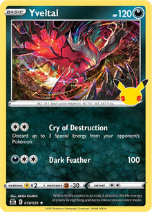 Yveltal [Holo] #019/025 - Celebrations