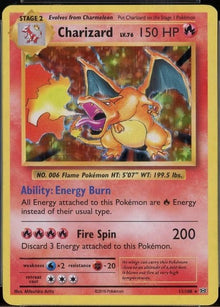 Charizard [Holo] #11/108 - Pokemon Evolutions (Heavily Played)