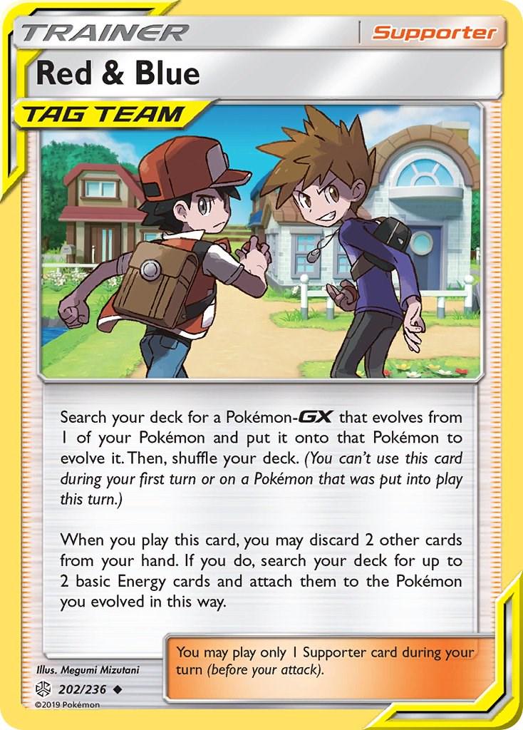 Red & Blue [Uncommon] #202/236 - Cosmic Eclipse