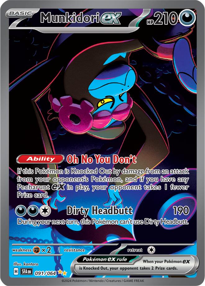 Munkidori ex [Special Illustration Rare] #091/064 - Shrouded Fable