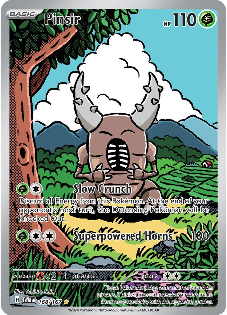 Pinsir [Illustration Rare] #168/167 - Twilight Masquerade