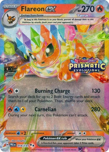 Flareon ex [Stamped] #014/131 - Prismatic Evolutions