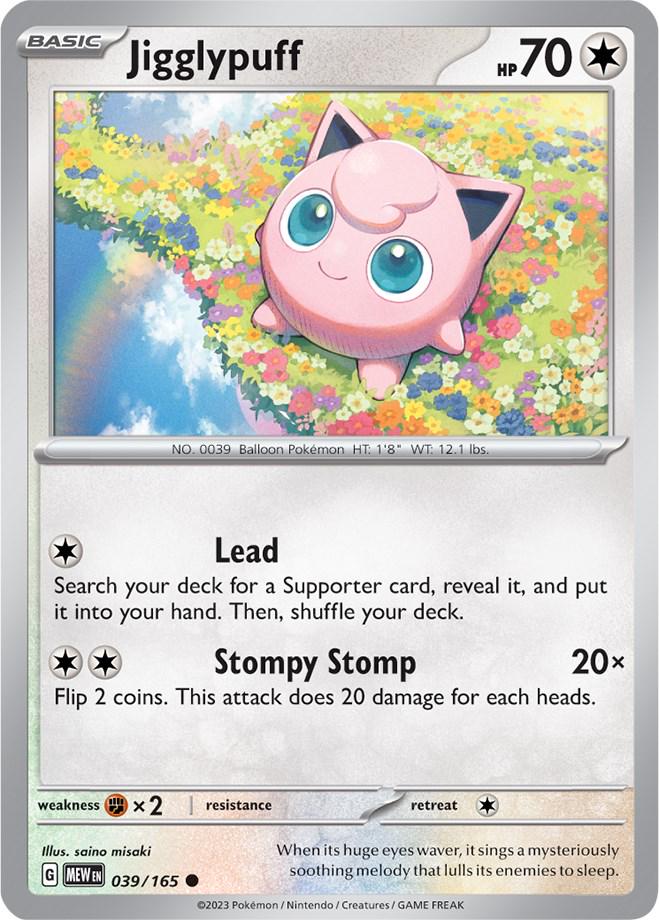 Jigglypuff [Common] #039/165 - 151