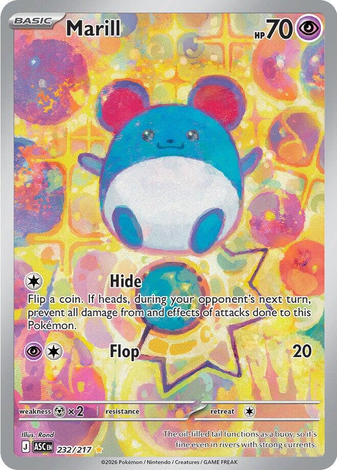 Marill [Illustration Rare] #232/217 - Ascended Heroes