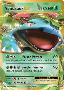 Venusaur EX [Ultra Rare] #1/108 - Evolutions