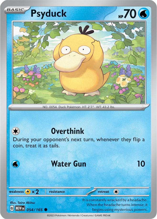 Psyduck [Common] #054/165 - 151