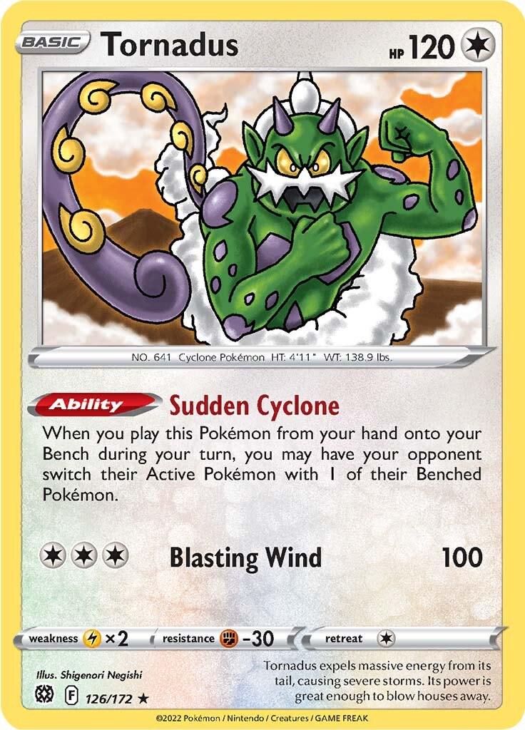 Tornadus [Common] #126/172 - Brilliant Stars