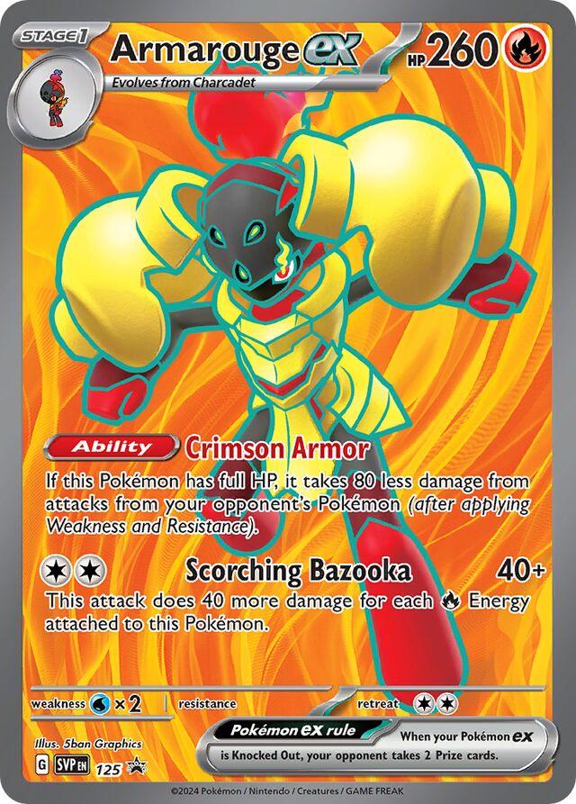 Armarouge Ex [Full Art Ultra Rare] SVP #125 - Pokemon Promo