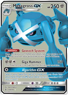 Metagross GX [Full Art] #139/145 - Guardians Rising