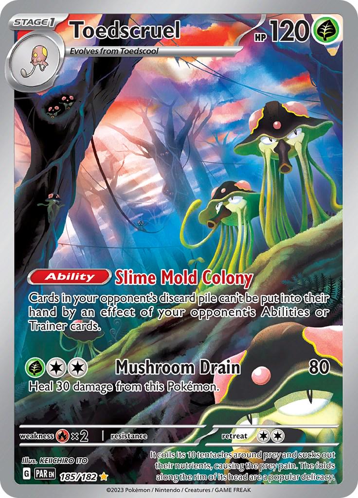 Toedscruel [Illustration Rare] #185/182 - Paradox Rift