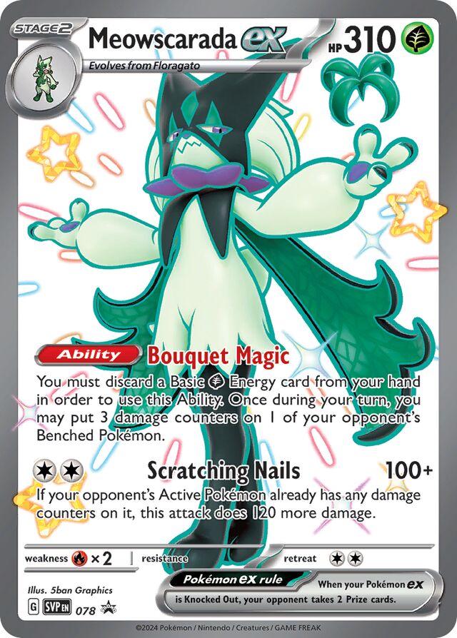 Meowscarada ex [Promo] #078