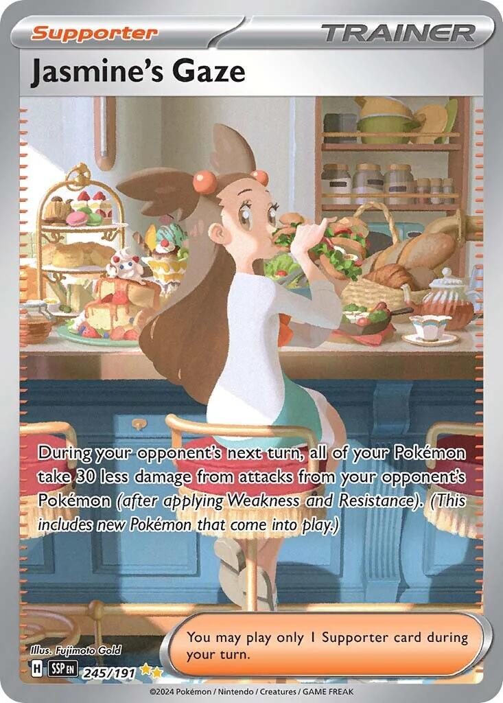 Jasmine's Gaze [Special Illustration Rare] #245/191 - Surging Sparks