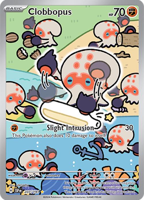 Clobbopus [Illustration Rare] #207/191 - Surging Sparks
