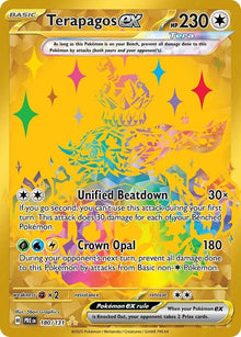 Terapagos ex [Gold Secret Rare] #180/131 - Prismatic Evolutions